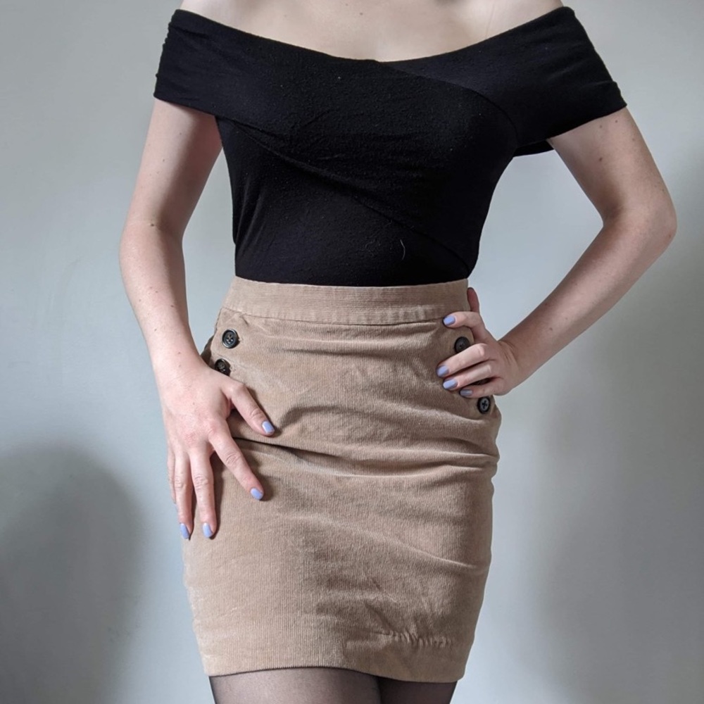 Banana republic corduroy skirt